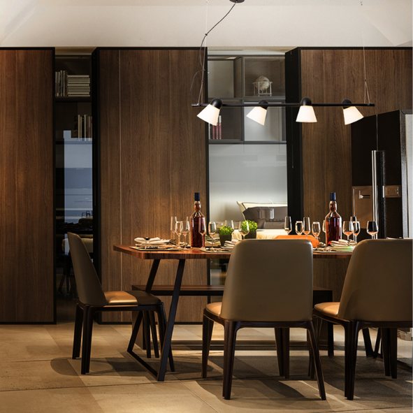 Cora aplicada em ambiente — Usina Design