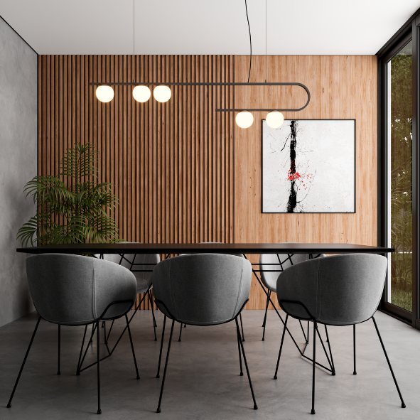 Dama aplicada em ambiente — Usina Design