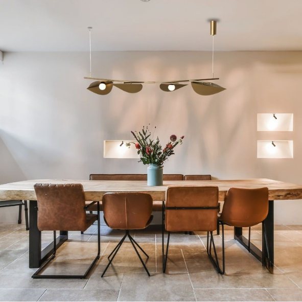 Folha aplicada em ambiente — Usina Design