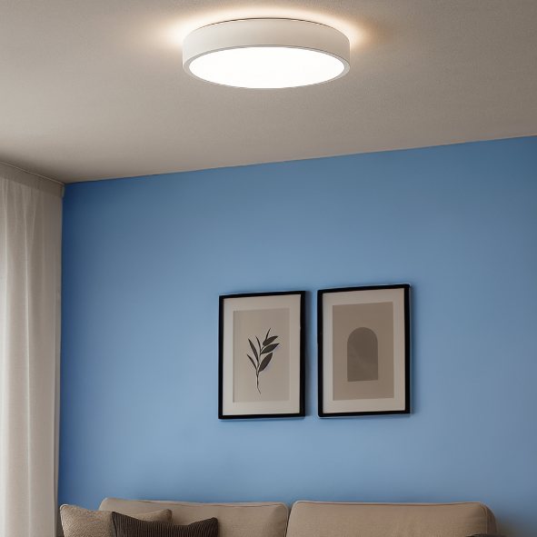 Luna LED aplicada em ambiente — Usina Design