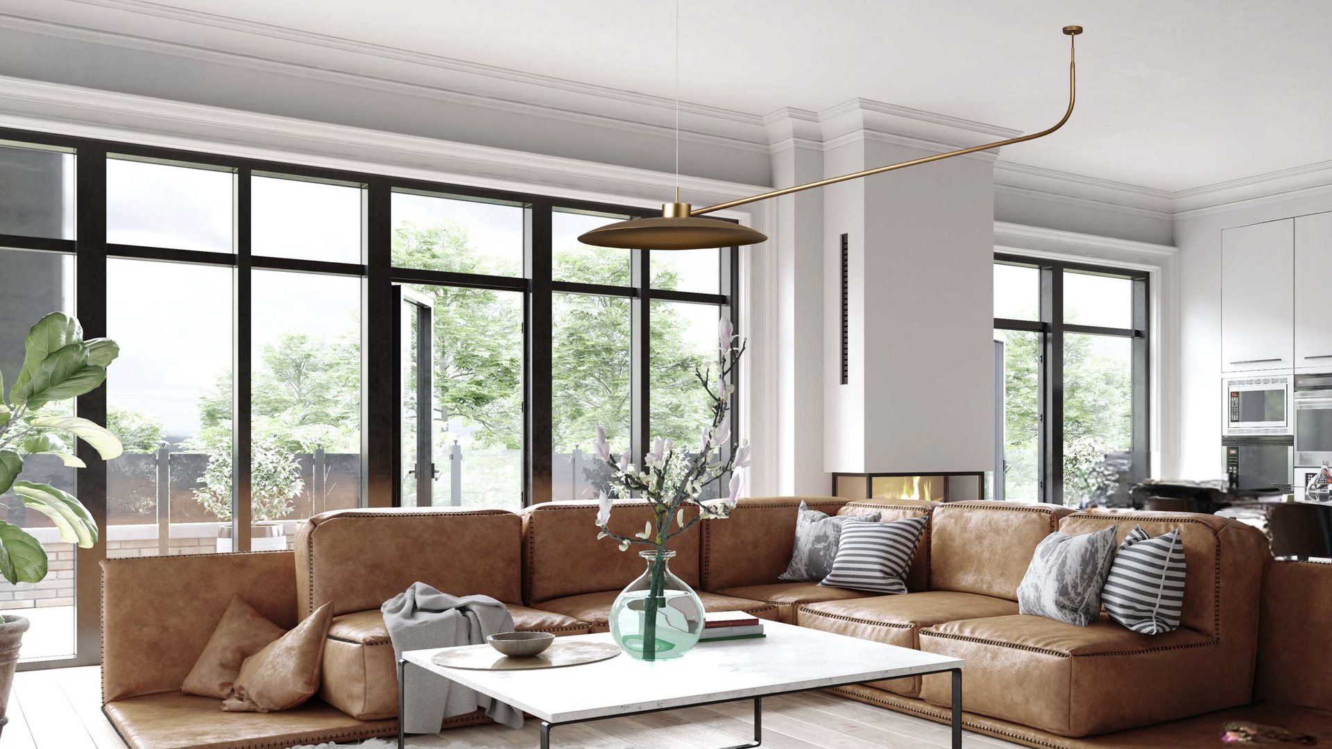 Piatto aplicada em ambiente — Usina Design