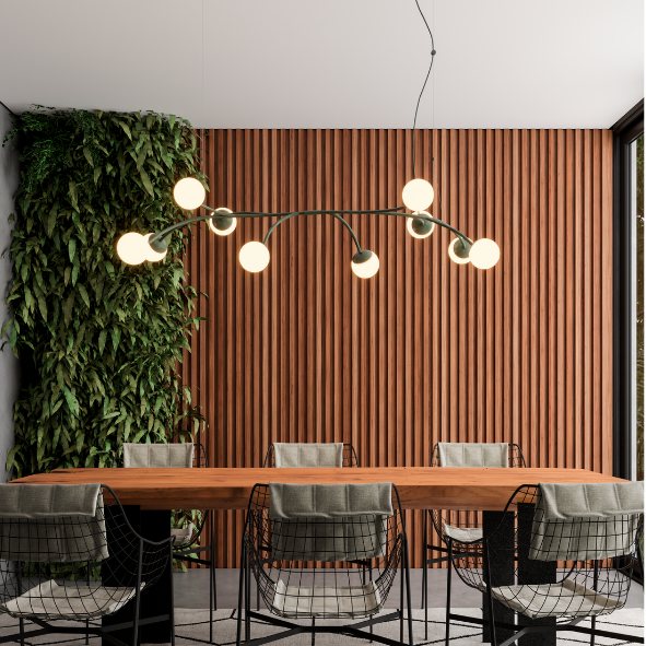 Zuca aplicada em ambiente — Usina Design