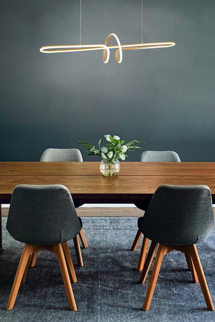 Ambiente com a luminária Illusion, da linha importada Usina Imports
