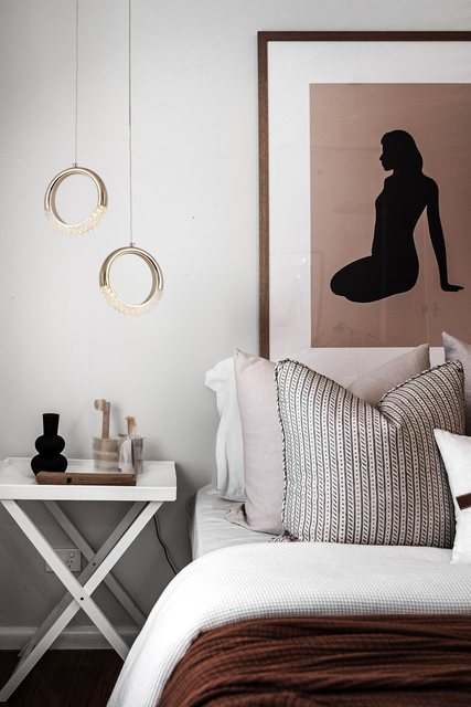 Ambiente com a luminária Jewel, da linha importada Usina Imports