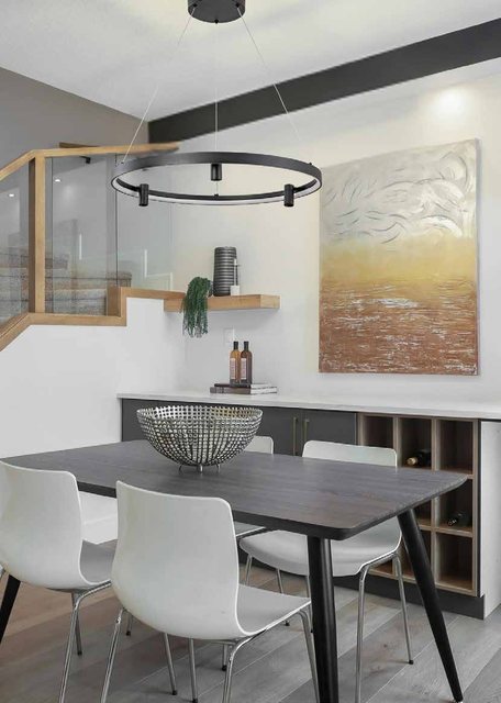 Ambiente com a luminária Naví, da linha importada Usina Imports