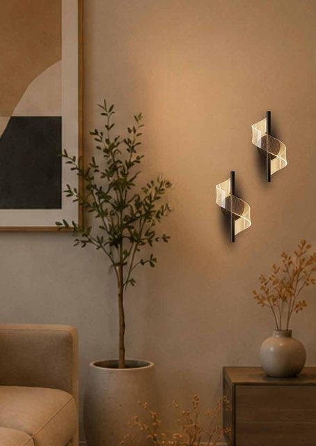 Ambiente com a luminária Symphone, da linha importada Usina Imports
