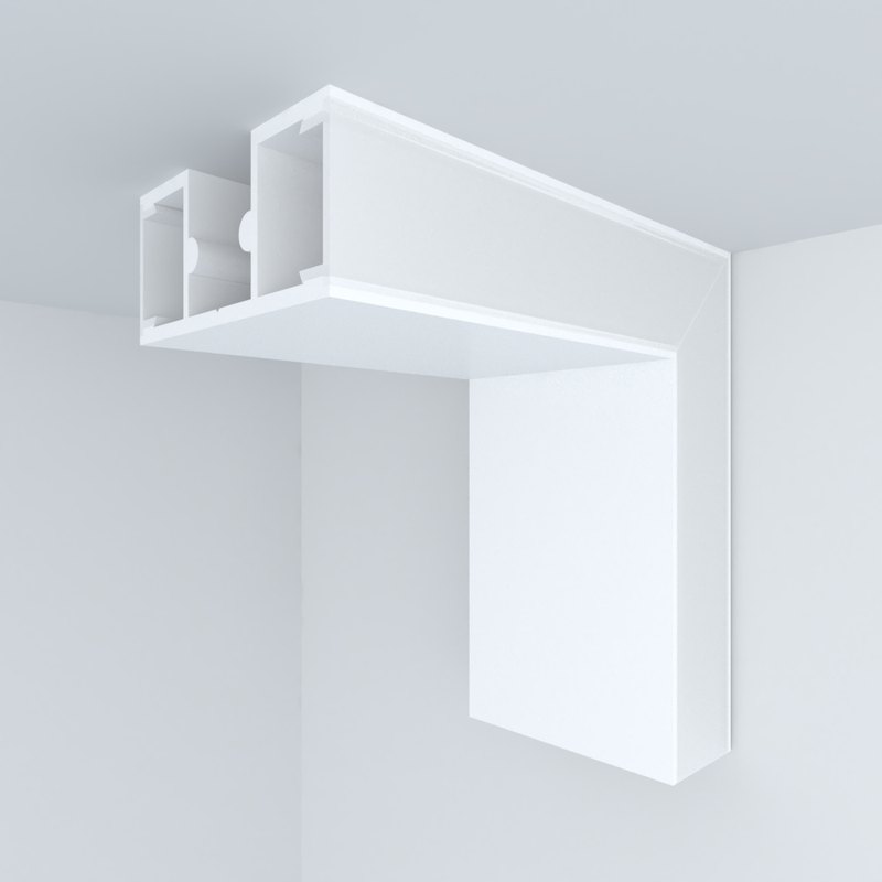 Junção Teto/Parede 30652 da linha Double, Usina Design