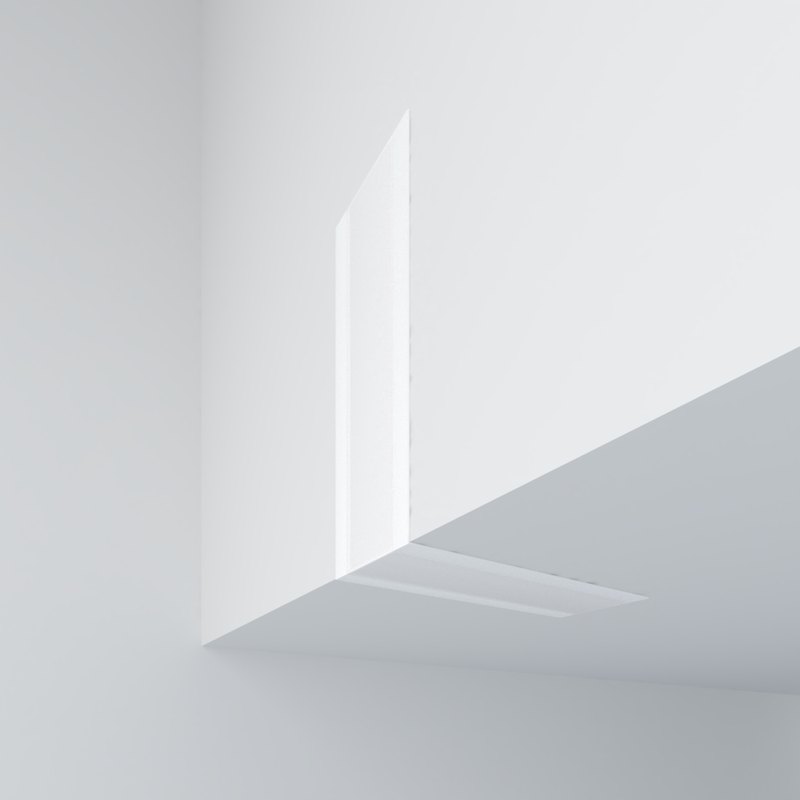 Junção Quina 30033 da linha Garbo de embutir, Usina Design