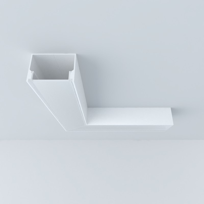Junção Teto/Teto 30021 da linha Garbo de sobrepor, Usina Design