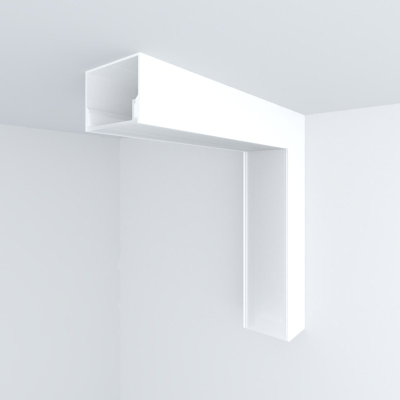 Junção Teto/Parede 30022 da linha Garbo de sobrepor, Usina Design