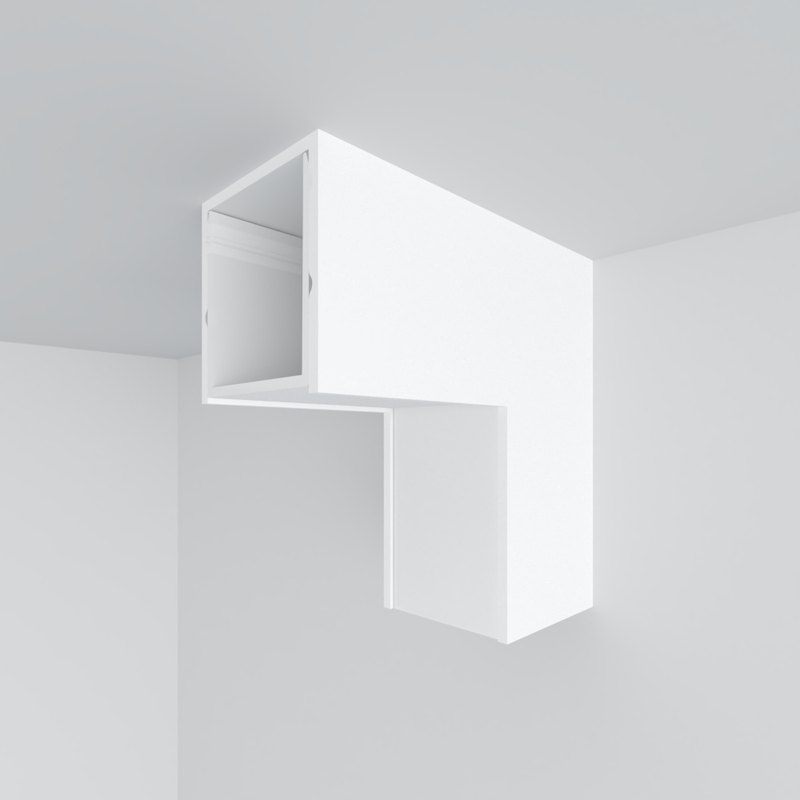 Legou junção L Teto Parede · 19607-2 — Usina Design