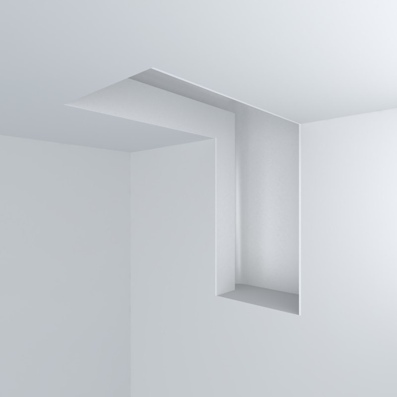 Junção Teto/Parede 30047 da linha Matrix, Usina Design