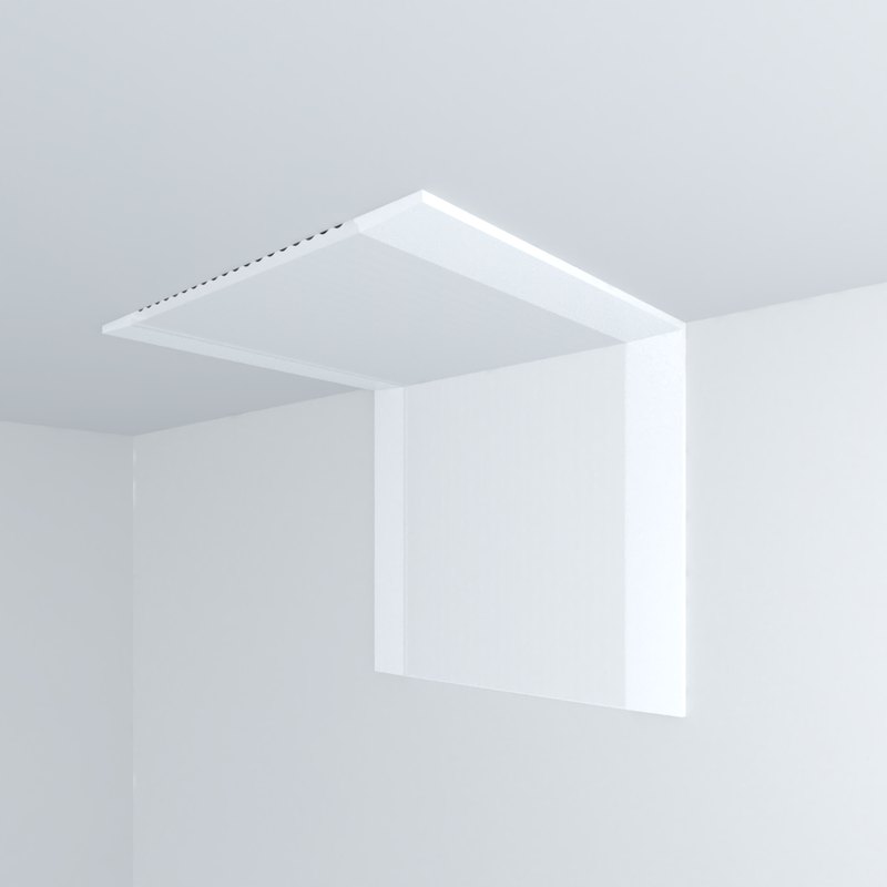 Junção Teto/Parede 30072 da linha Nazca de embutir, Usina Design