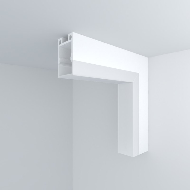 Junção Teto/Parede 30657 da linha Tênue, Usina Design