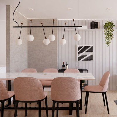 Varal aplicada em ambiente — Usina Design