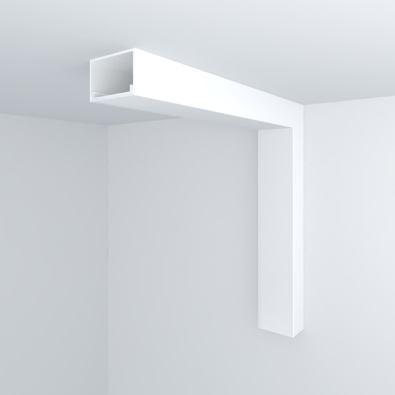 Junção Teto/Parede 30762 da linha Wood de sobrepor, Usina Design