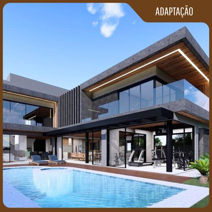 Residência com iluminação externa integrada à arquitetura, projeto especial da Usina Design