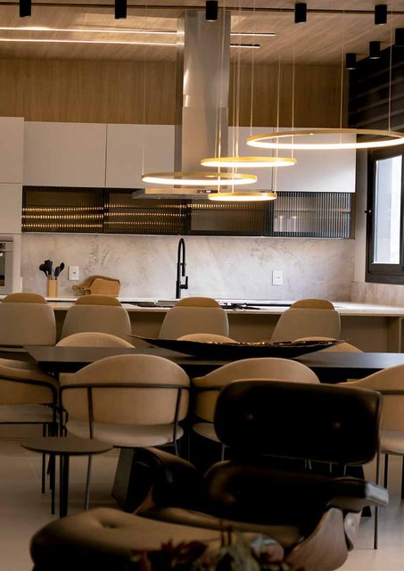Projeto de Fernanda Bif Arquitetura com Pendente Volta.