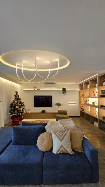 Showroom da Loja EfeitoLuz com Plafon Illuminato.